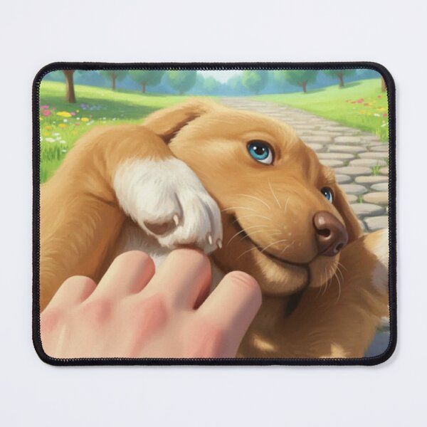 Item preview, Charming doggy friend designed and sold by PtRedGraph.