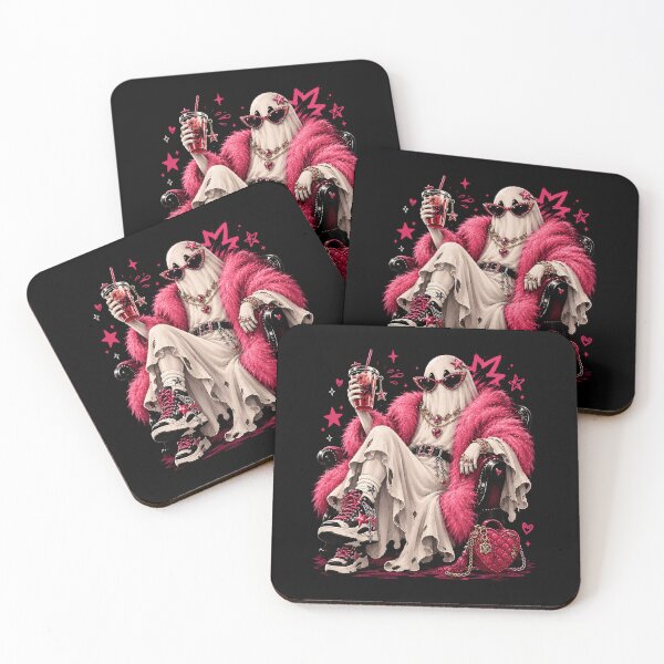 Item preview, Pink Ghost Trick Or Treat, Funny Halloween, 31 October, Spooky Season designed and sold by vintagearttee.