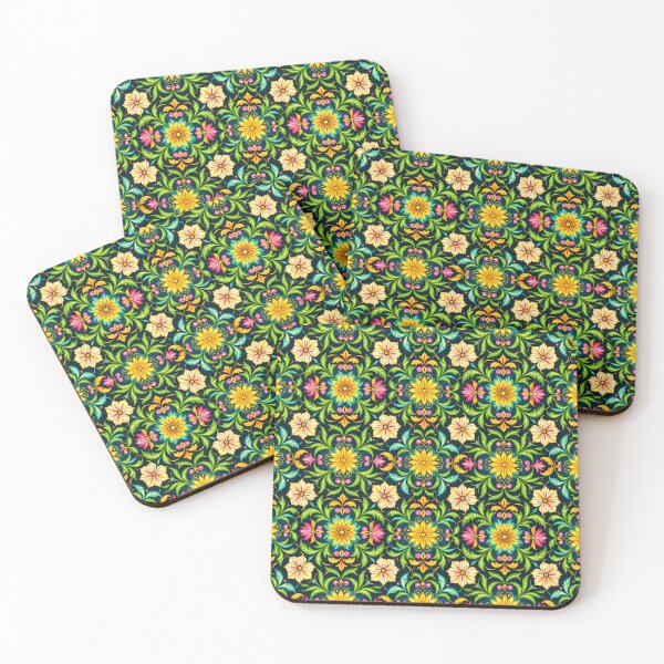 Item preview, Floral Ornamental Pattern in Bright Colors designed and sold by pASob-dESIGN.