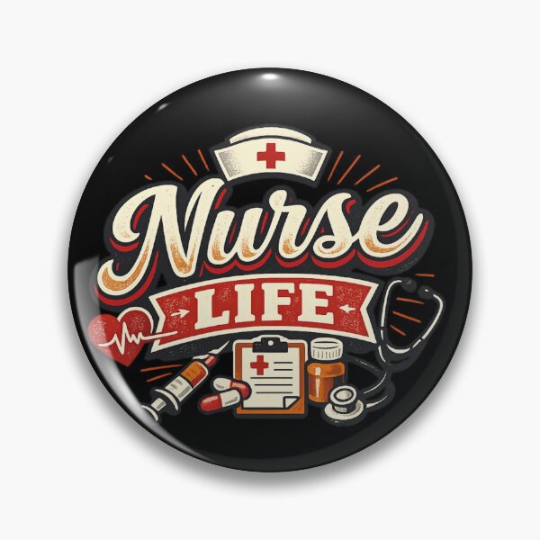 Item preview, Nurse Life Vintage Medical Typography Shirt | Proud Registered Nurse Healthcare Gift designed and sold by BankshopTH.