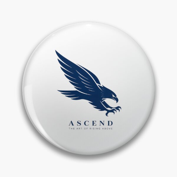 Item preview, Minimalist Diving Eagle Ascend Line Art Powerful Logo Design designed and sold by Panom Suavichien.