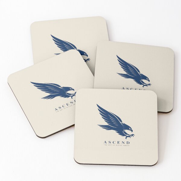 Item preview, Minimalist Diving Eagle Ascend Line Art Powerful Logo Design designed and sold by Panom Suavichien.