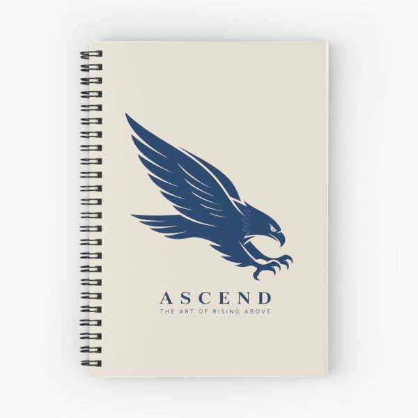 Item preview, Minimalist Diving Eagle Ascend Line Art Powerful Logo Design designed and sold by Panom Suavichien.
