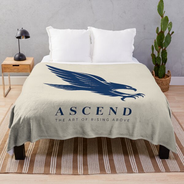 Item preview, Minimalist Diving Eagle Ascend Line Art Powerful Logo Design designed and sold by Panom Suavichien.