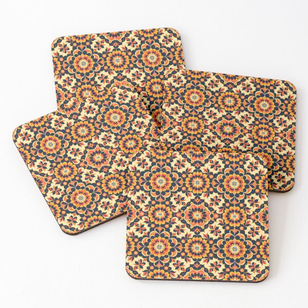 Item preview, Colorful Ornamental Pattern in Red, Orange and Yellow designed and sold by pASob-dESIGN.