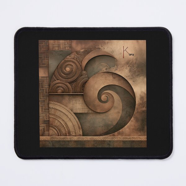 Item preview, New Beginnings - Māori Koru designed and sold by Abstractarium.
