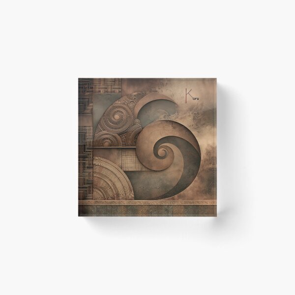 Item preview, New Beginnings - Māori Koru designed and sold by Abstractarium.