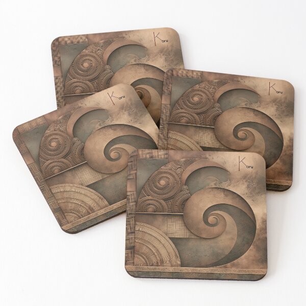Item preview, New Beginnings - Māori Koru designed and sold by Abstractarium.