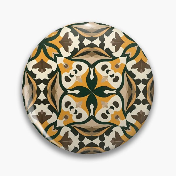 Item preview, Picturesque Ornamental Pattern in Earth Tones designed and sold by pASob-dESIGN.