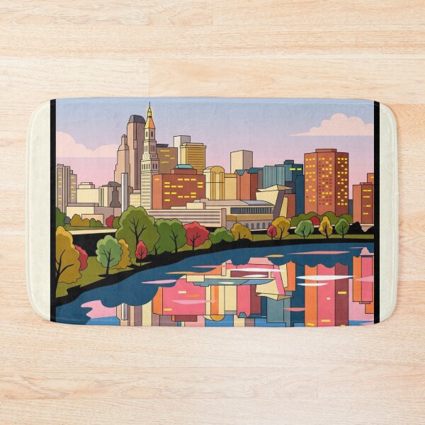 Item preview, Conneticut Scenic Vintage Style Travel Advert designed and sold by Dimensionality.