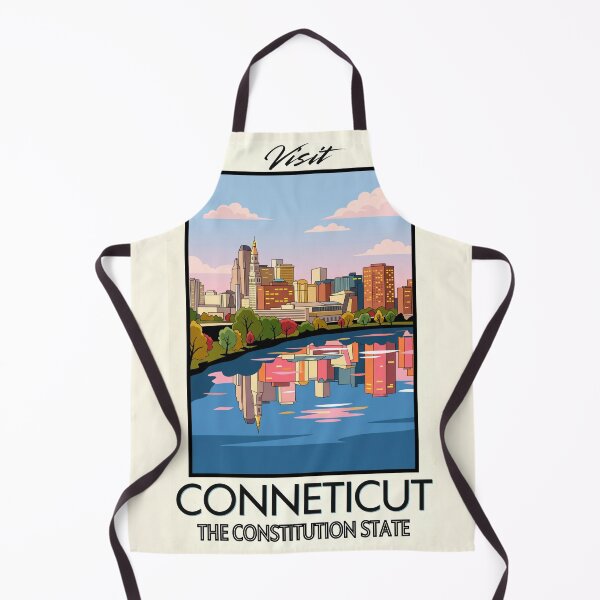 Item preview, Conneticut Scenic Vintage Style Travel Advert designed and sold by Dimensionality.