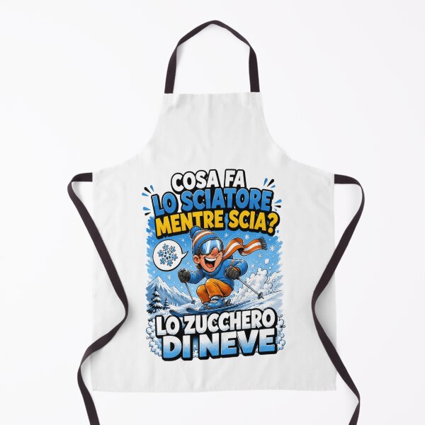 Item preview, Funny Skier – Snow Sugar Cartoon Design designed and sold by RipantinaFantasy .