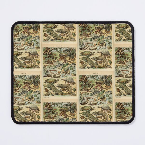 Item preview, Vintage Reptiles Amphibians Crocodile Snakes Adolphe Millot designed and sold by TeeARTHY.