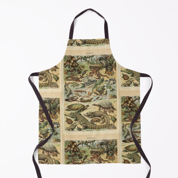 Item preview, Vintage Reptiles Amphibians Crocodile Snakes Adolphe Millot designed and sold by TeeARTHY.