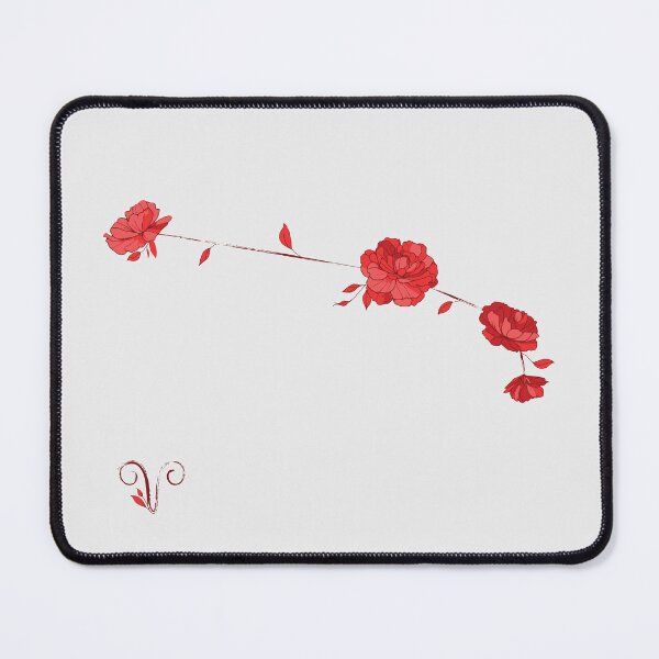 Item preview, Aries Floral Zodiac Constellation designed and sold by TheThankfulTyne.