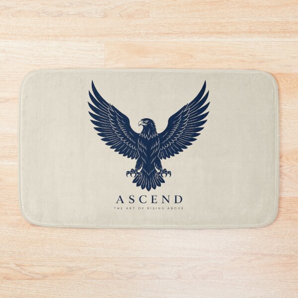 Item preview, Minimalist Eagle Wings Spread Ascend Line Art Powerful Logo Design designed and sold by Panom Suavichien.