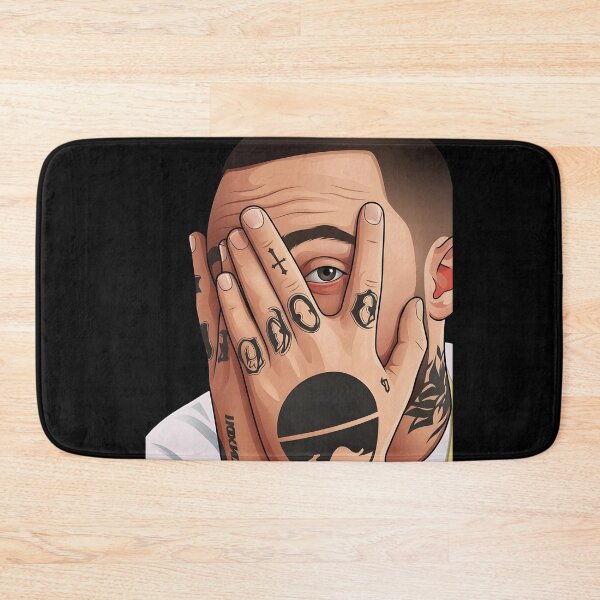 Item preview, Mac miller Vector Illustration designed and sold by Rusdiii.