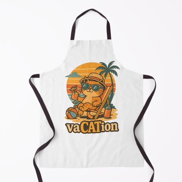 Artikelvorschau, vaCATion – Lustiges Katzen Urlaub Shirt für Katzenliebhaber und Sommerfans entworfen und verkauft von SVALANART.