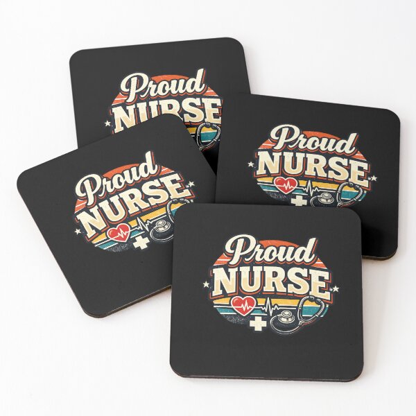 Item preview, Proud Nurse Retro Sunset Shirt | Registered Nurse Appreciation Medical Gift designed and sold by BankshopTH.