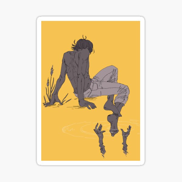 Be mindful of the water spirits Sticker