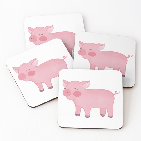 Item preview, Cute Pink Pig designed and sold by winterpumpkin.