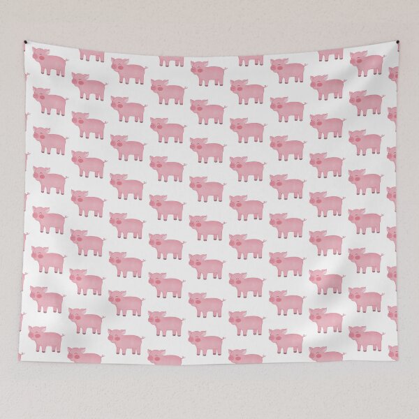 Item preview, Cute Pink Pig designed and sold by winterpumpkin.