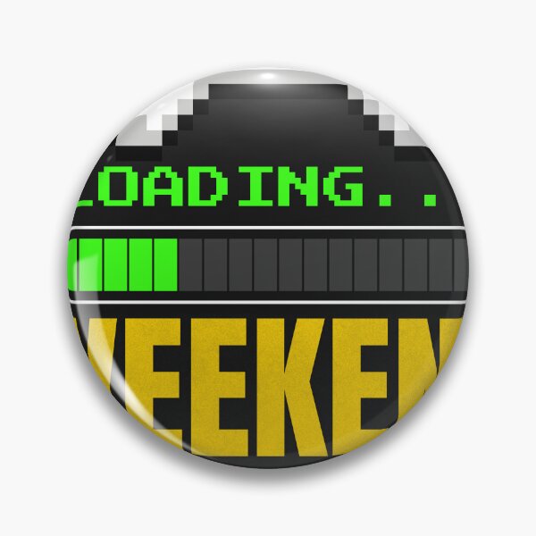Item preview, Loading Weekend Please Wait Funny Gamer Retro Pixel T-Shirt designed and sold by Uvclick.