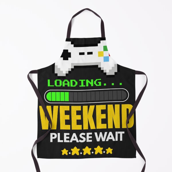 Item preview, Loading Weekend Please Wait Funny Gamer Retro Pixel T-Shirt designed and sold by Uvclick.