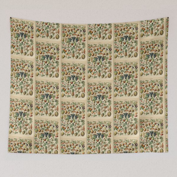 Item preview,  Vintage Botanical Fruit Chart Fruits Poster Adolphe Millot designed and sold by TeeARTHY.