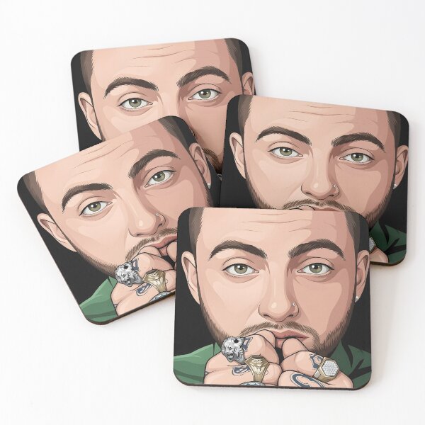 Item preview, Mac miller Vector Illustration designed and sold by Rusdiii.