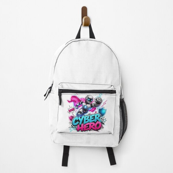Item preview, CYBER HERO Graffiti Sticker PNG | Futuristic Robot AI Gaming Vinyl Decal | Cyberpunk Tech Laptop Sticker | Sci-Fi Graphic Design designed and sold by Stylestickers55.