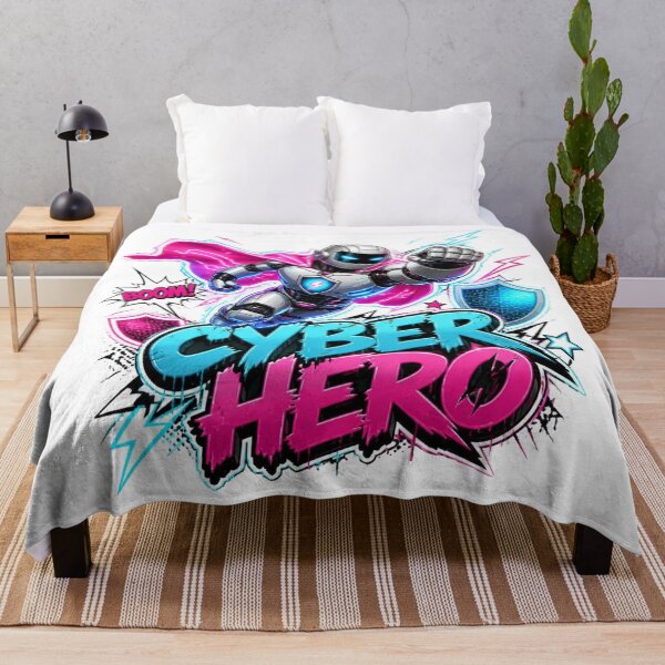 Item preview, CYBER HERO Graffiti Sticker PNG | Futuristic Robot AI Gaming Vinyl Decal | Cyberpunk Tech Laptop Sticker | Sci-Fi Graphic Design designed and sold by Stylestickers55.