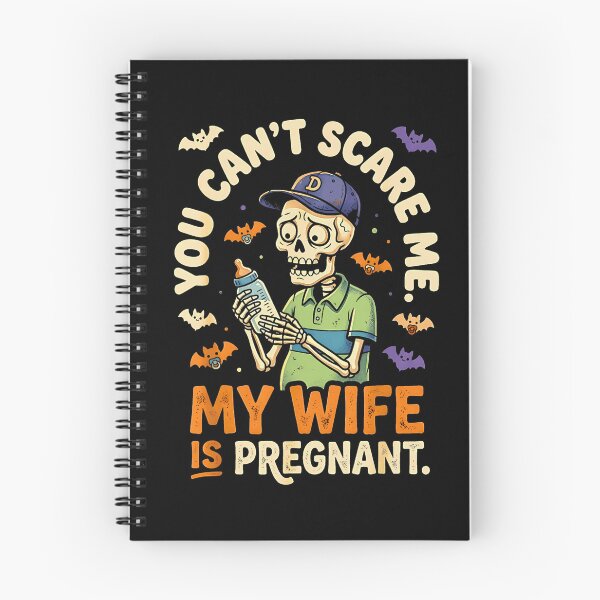 Item preview, You Can't Scare Me My Wife Is Pregnant Funny Halloween Pregnancy Announcement designed and sold by NinigFox.