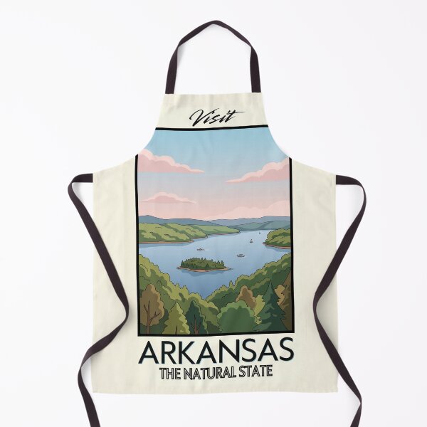 Item preview, Arkansas Scenic Vintage Style Travel Advert designed and sold by Dimensionality.
