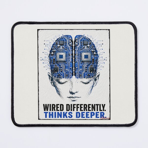 Item preview, Human Brain Circuit Board Microchip Tech Minimalist Art Print designed and sold by Artisticanvas.