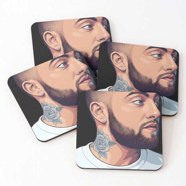 Item preview, Mac miller Vector Illustration designed and sold by Rusdiii.