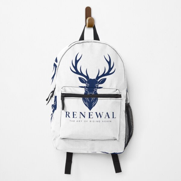 Item preview, Minimalist Stag Head Renewal Line Art Wellness Logo Design designed and sold by Panom Suavichien.