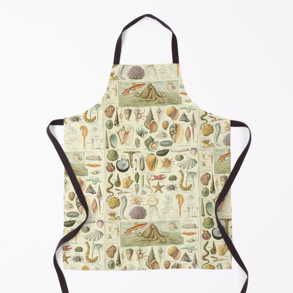 Item preview, Vintage Seashells Marine Invertebrates Chart Adolphe Millot designed and sold by TeeARTHY.