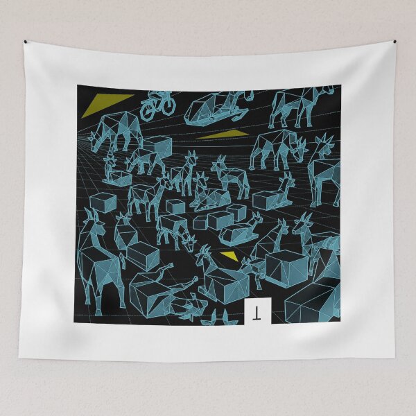 Item preview, goat and cow in perspective  designed and sold by joearc.