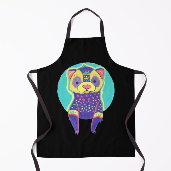 Item preview, Huron Cute Vibrant Tribal Ferret Dot Pattern Graphic designed and sold by KeyClothesline.