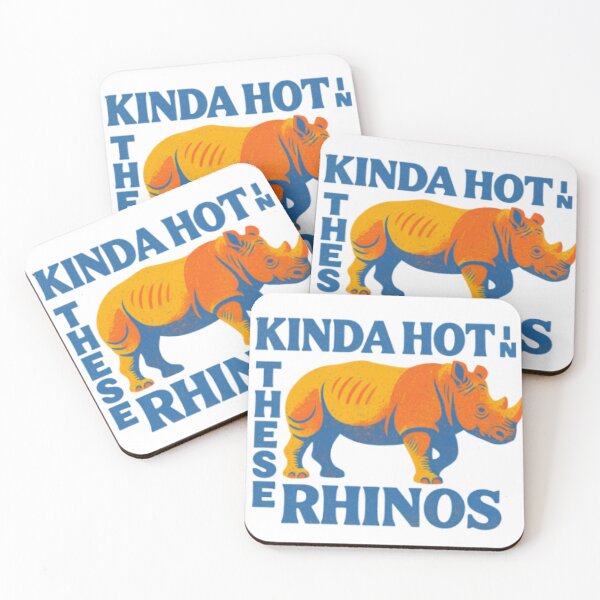 Item preview, Kinda Hot in These Rhinos – Ace Ventura Movie Quote Design designed and sold by darametzgerart.