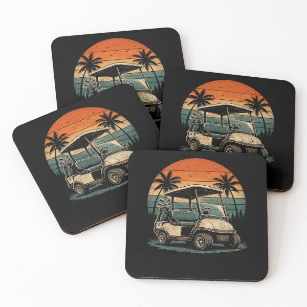 Item preview, Vintage Golf Cart Paradise Retro Adventure designed and sold by Moizento.