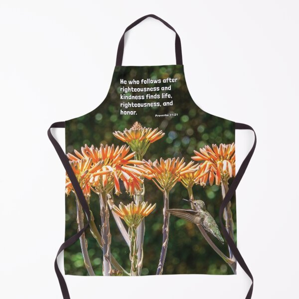 Item preview, Find Life Righteousness And Honor Proverbs 21 21 - Hummingbird Photograph designed and sold by InsprtnlArtbyDP.