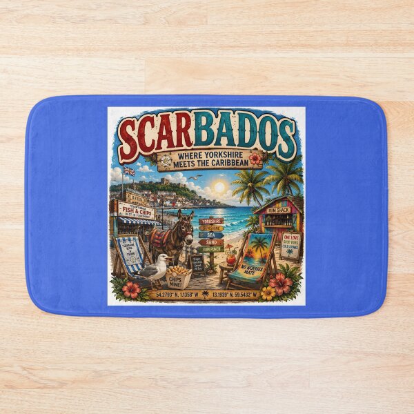 Item preview, Scarbados Where Yorkshire Meets the Caribbean Funny Travel designed and sold by Hornace88studio.