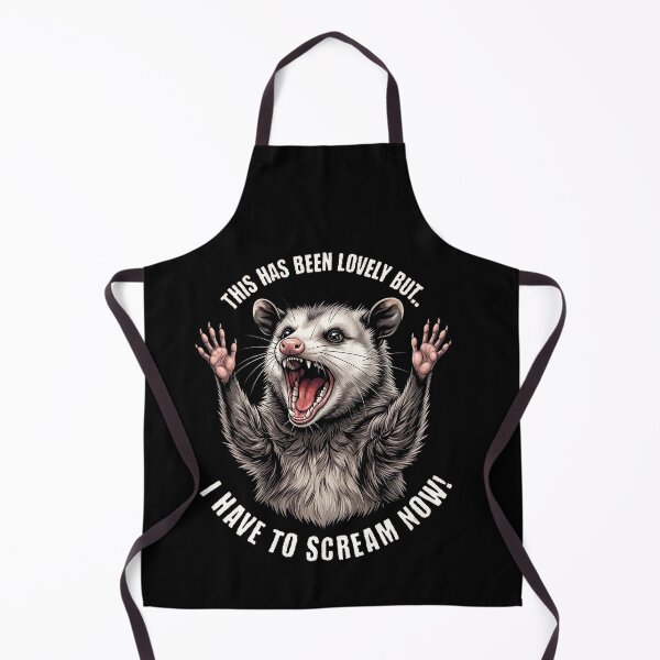 Item preview, This Has Been Lovely But I Have To Scream Now Opossum Funny designed and sold by d247.