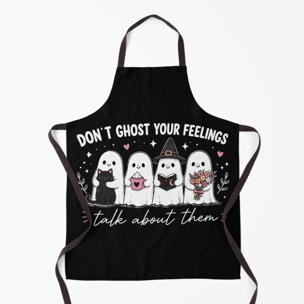 Item preview, Don't Ghost Your Feelings, Mental Health Awareness, Halloween School Counselor designed and sold by Quiajia.