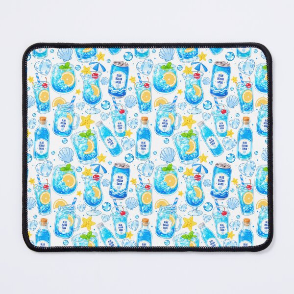 Artikelvorschau, Cute Blue Ocean Soda Seamless entworfen und verkauft von KJackArtwork.