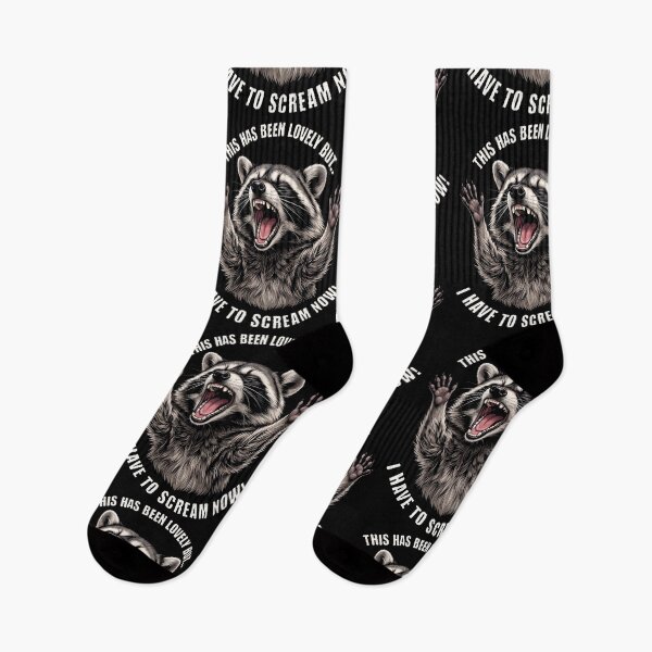 Item preview, This Has Been Lovely But I Have To Scream Now Raccoon designed and sold by d247.