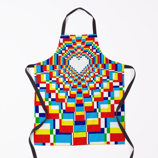 Item preview, Pixel Heart Kaleidoscope - CMYK 2 designed and sold by animinimal.