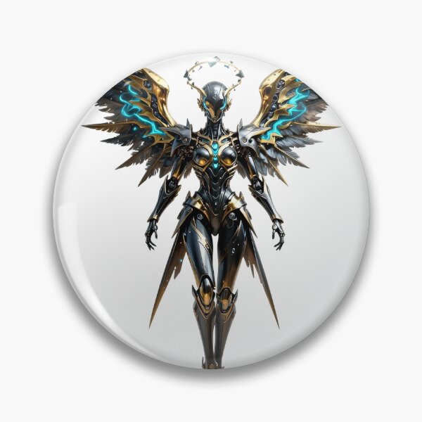 Item preview, The Dark Matter Seraph - Cosmic Dominance Luxury Art designed and sold by Chrome cinematic.